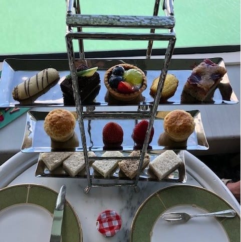 Afternoon Tea on Crystal Symphony